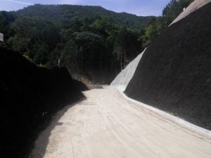 林道琴南財田3-1号線開設工事(第2工区)写真